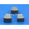 Cast Alnico Magnet Alnico 8 Fan Shape Magnets For Magnetic Motors